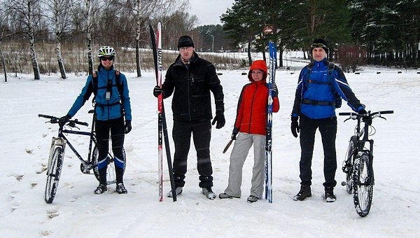 Блог им. pashevich: Зима: велосипед vs. лыжи