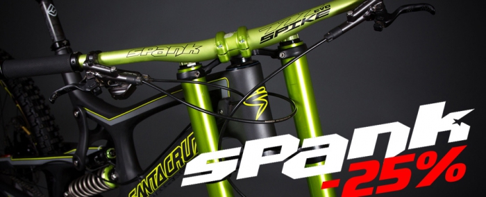 Блог компании CRAZYBIKE SHOP: Велозапчасти SPANK со скидкой -25%