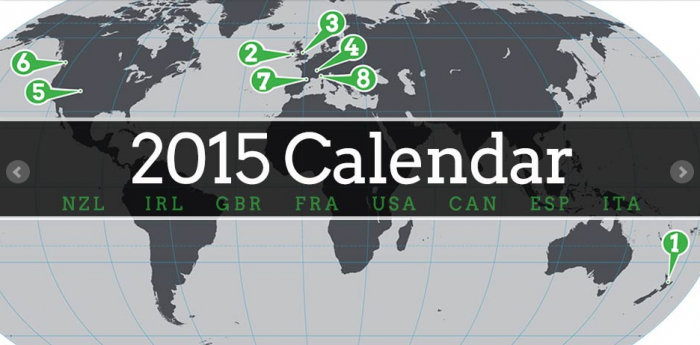 World events: Опубликован календарь кубка мира по эндуро 2015!