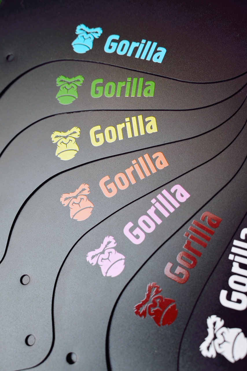 Блог компании ILIN protection | Велоклейка: Мини-крылья Gorilla 2017 с 3D-графикой: шпионские фото из питерских дворофф