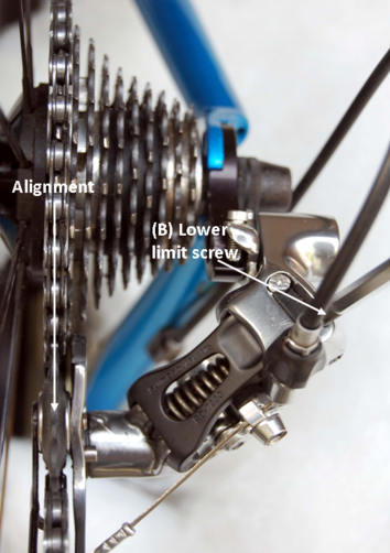 О горном велосипеде: Настройка заднего переключателя
