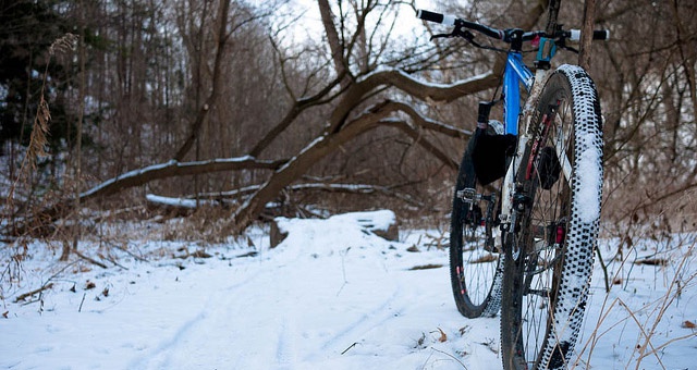 О горном велосипеде: Резина для езды зимой на велосипеде