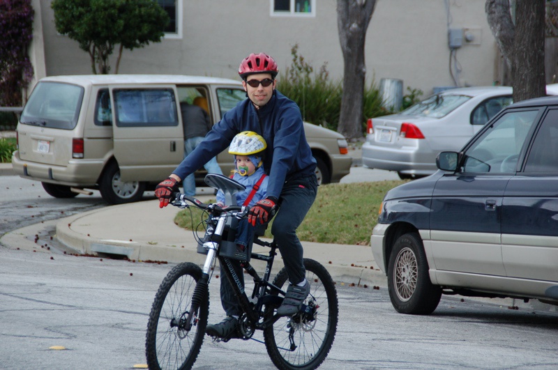 О горном велосипеде: Выбираем велокресло для ребенка