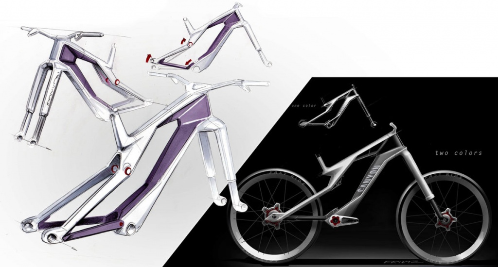Новое железо: Canyon представили необычный прототип городского велосипеда
