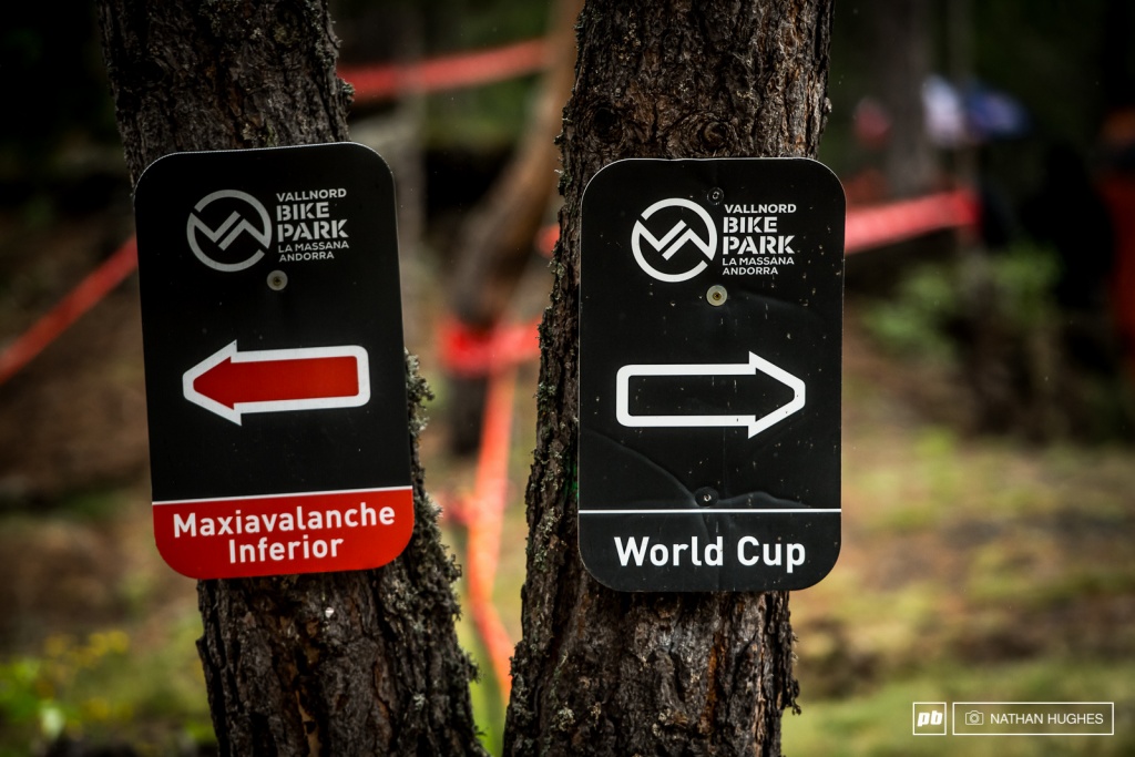 World events: UCI DH World Cup 2017: Пешая прогулка в Валлнорде