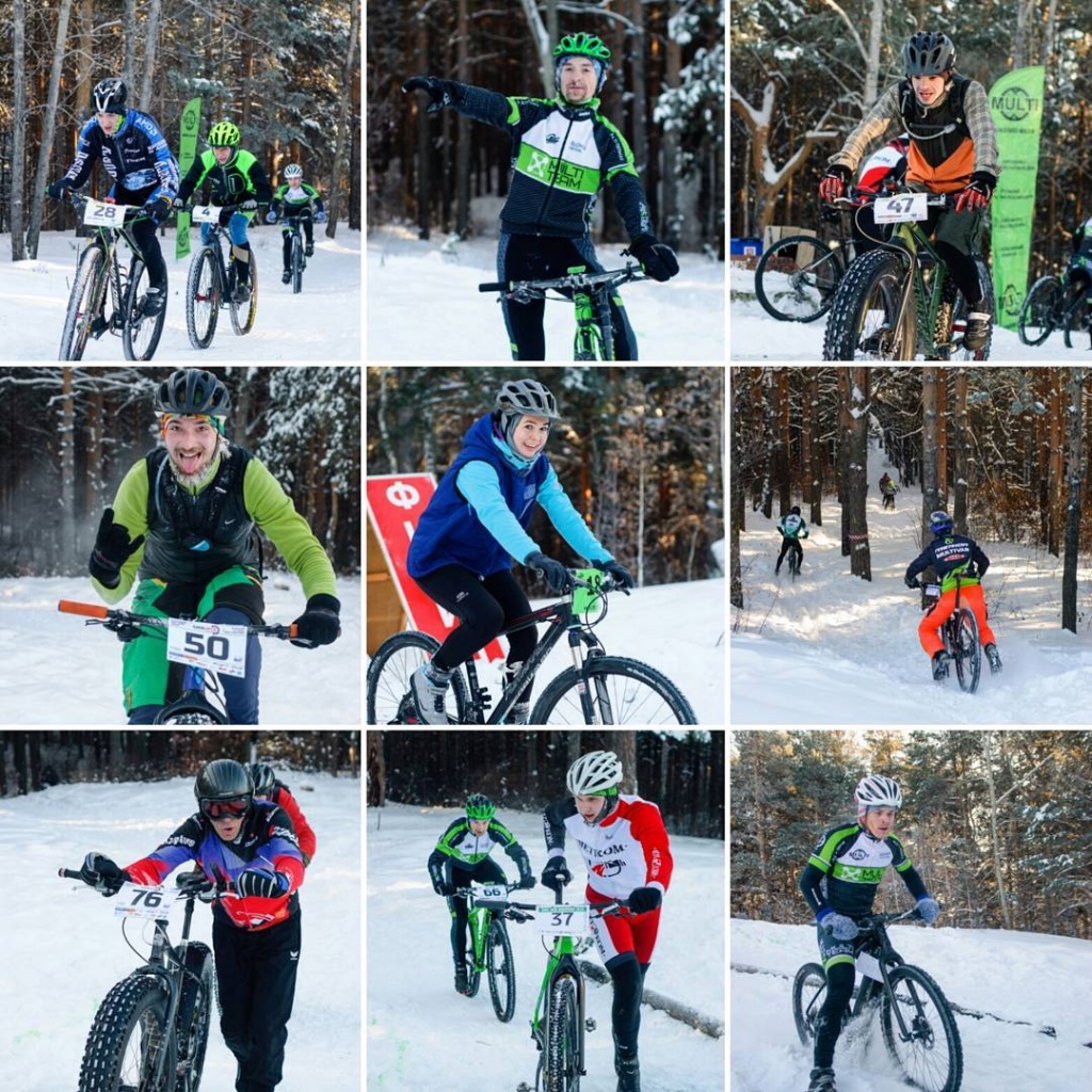 Наши гонки: Зимняя велосипедная гонка Multi-Team TrainingXC 28.01.18