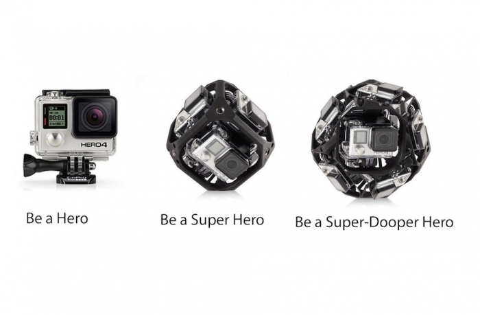 Новое железо: GoPro создаст панорамную видеокамеру и собственный коптер.