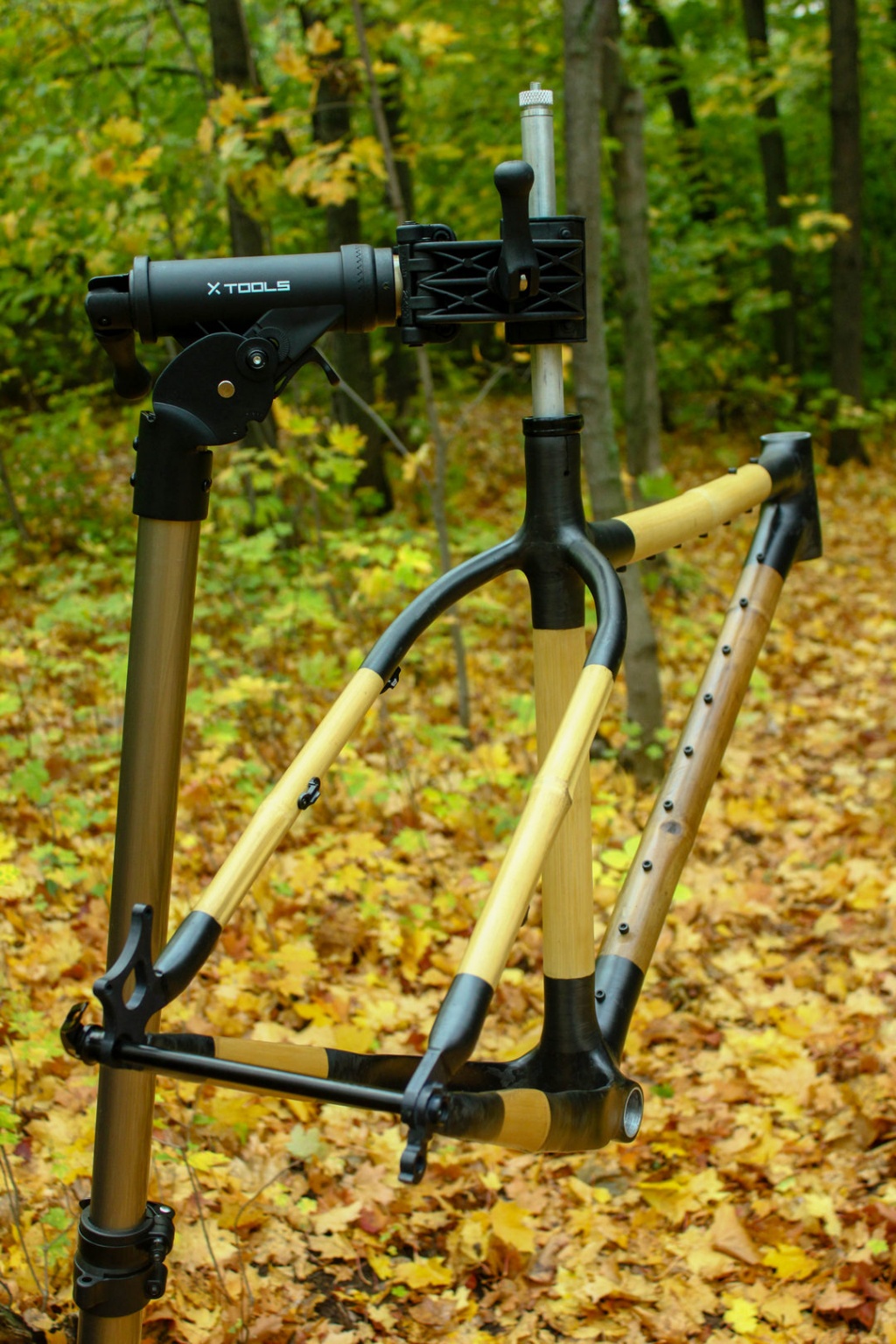 Блог им. 26inch: Велосипедная рама  для фэтбайка из бамбука с карбоновыми узлами